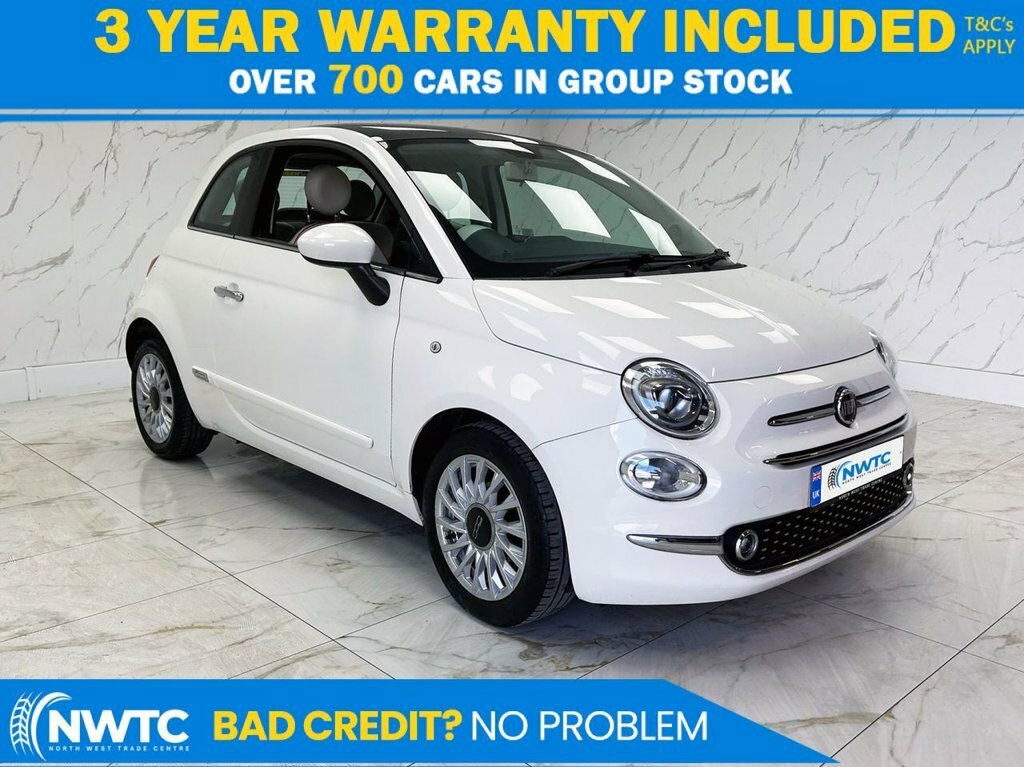 Fiat 500 1.2L Lounge White