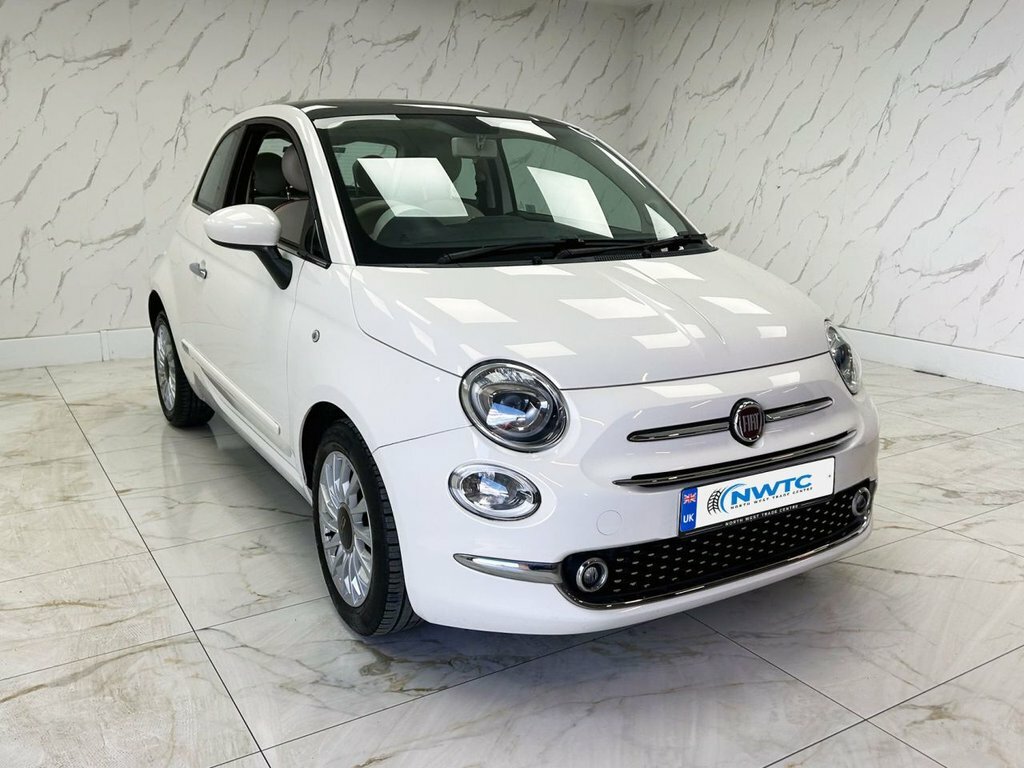 Fiat 500 1.2L Lounge KW52KAZ White #2