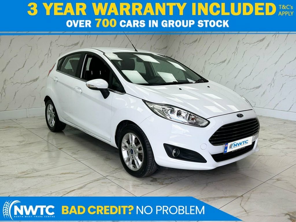 Ford Fiesta 1L Zetec White