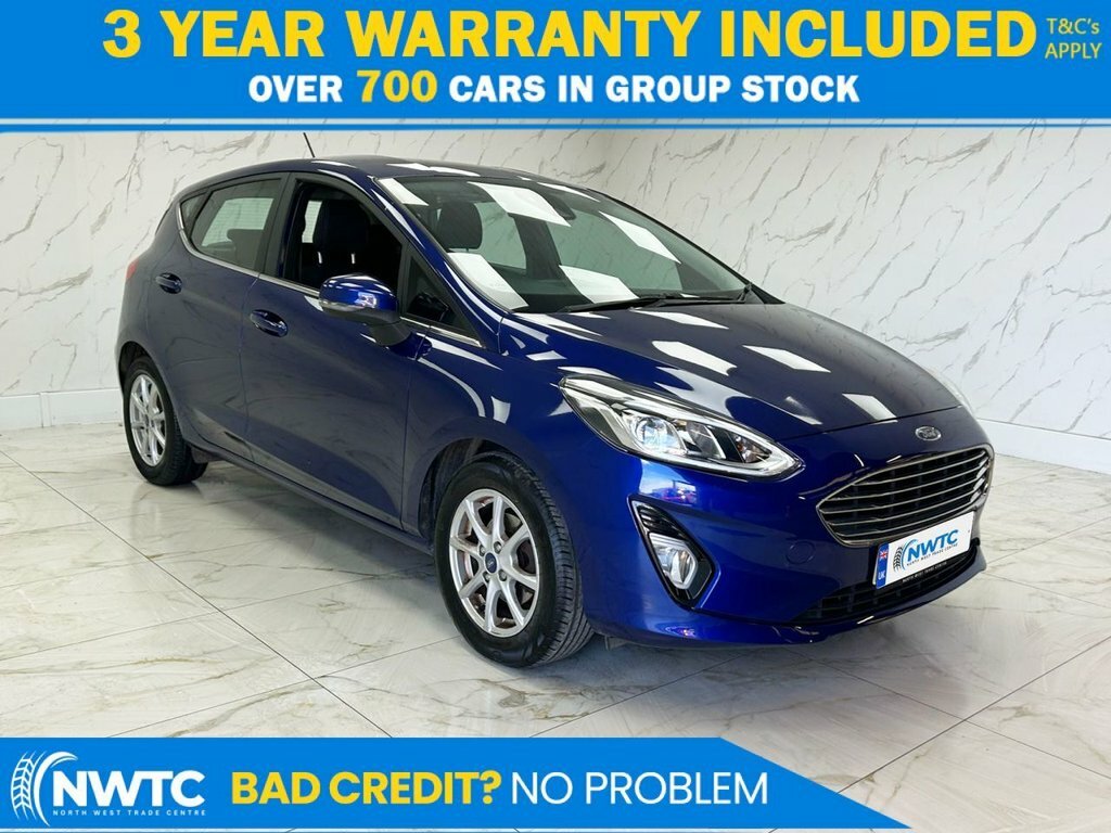 Ford Fiesta 1L Zetec Blue