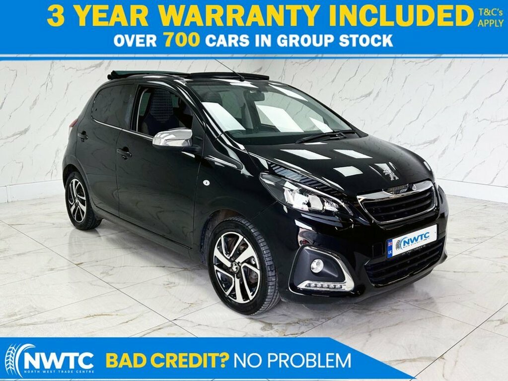 Peugeot 108 1L Collection Black