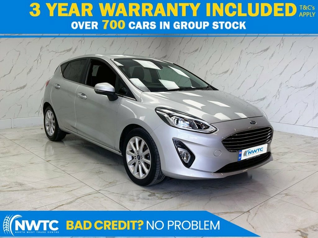 Ford Fiesta 1L Titanium Silver