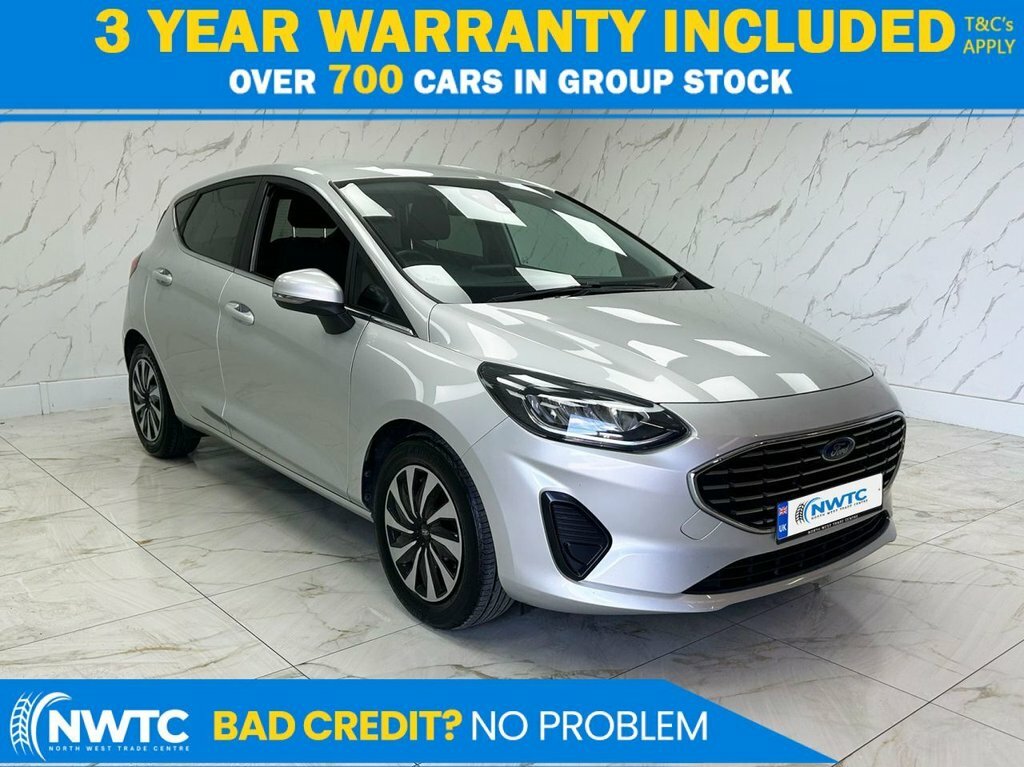 Ford Fiesta 1L Titanium Silver
