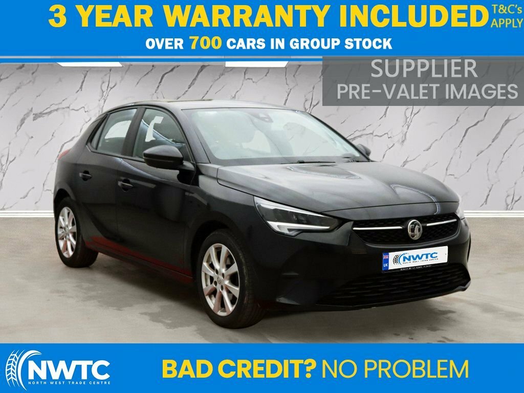 Vauxhall Corsa 1.2L Design Black
