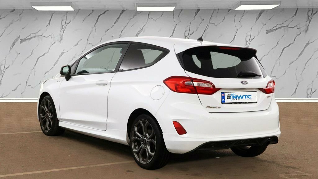 Ford Fiesta 1L St-line ET67EUK White #3