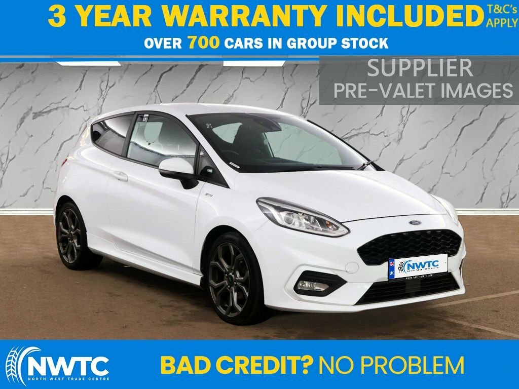 Ford Fiesta 1L St-line White