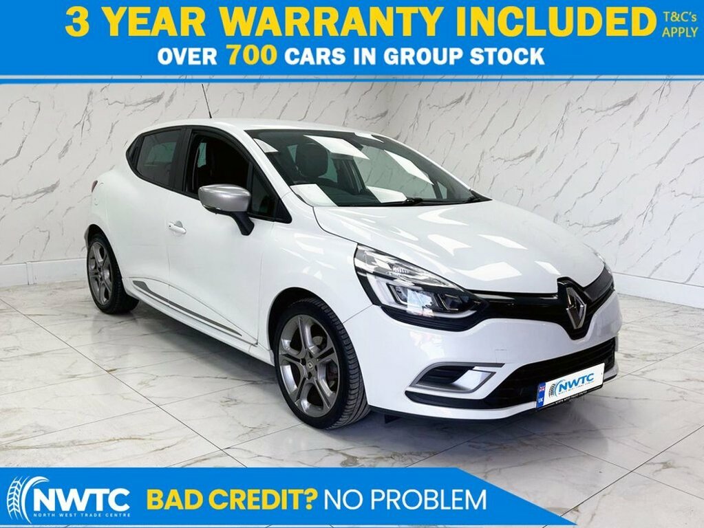Renault Clio 0.9L Gt Line White
