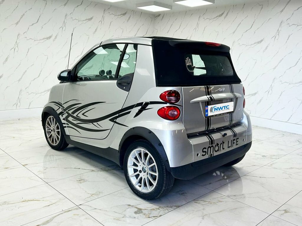 Smart Fortwo Cabrio 1L Passion Silver #6
