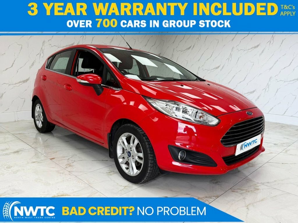 Ford Fiesta 1L Zetec Red