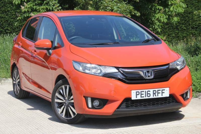 Honda Jazz 1.3 Ex - 2016 16 Orange
