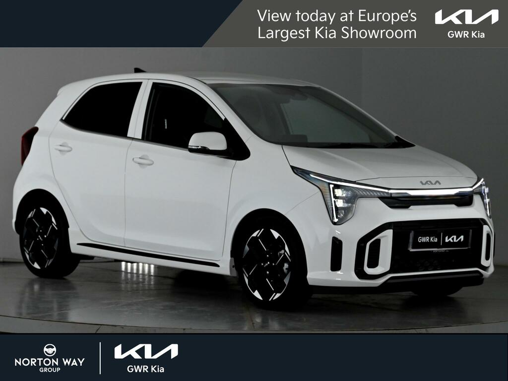Kia Picanto 1.0 Gt-line Hatchback Amt Euro 6 Ss White