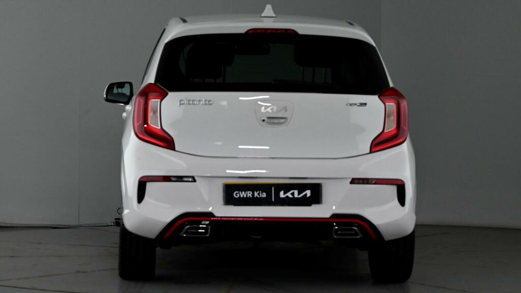 Kia Picanto 1.0 Dpi Gt-line Amt Euro 6 Ss CX24MYC White #5