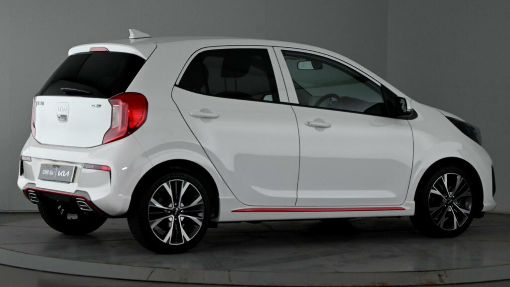 Kia Picanto 1.0 Dpi Gt-line Amt Euro 6 Ss CX24MYC White #6