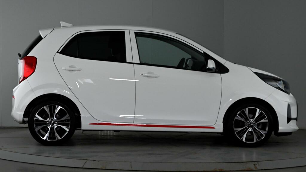 Kia Picanto 1.0 Dpi Gt-line Amt Euro 6 Ss CX24MYC White #3