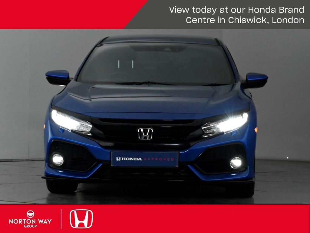 Honda Civic 1.5 Vtec Turbo Gpf Sport Hatchback Cvt Blue #3
