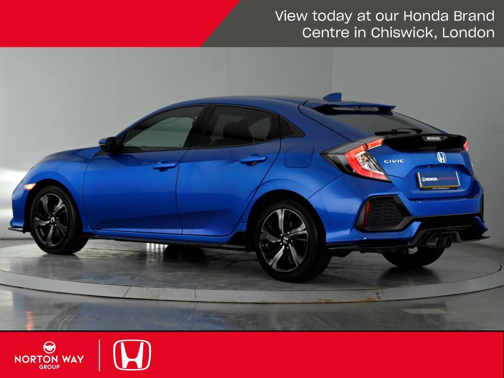 Honda Civic 1.5 Vtec Turbo Gpf Sport Hatchback Cvt Blue