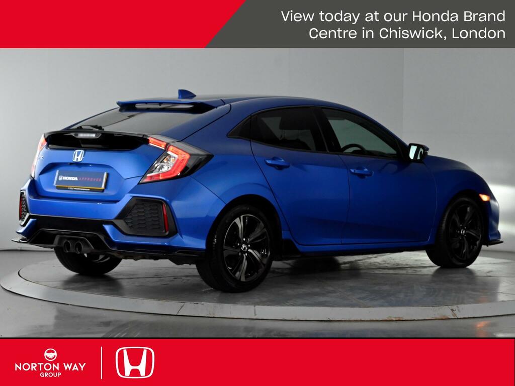 Honda Civic 1.5 Vtec Turbo Gpf Sport Hatchback Cvt Blue #6