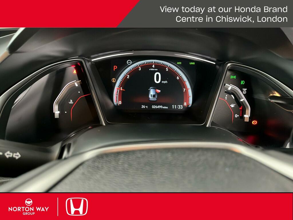 Honda Civic 1.5 Vtec Turbo Gpf Sport Hatchback Cvt Blue #5