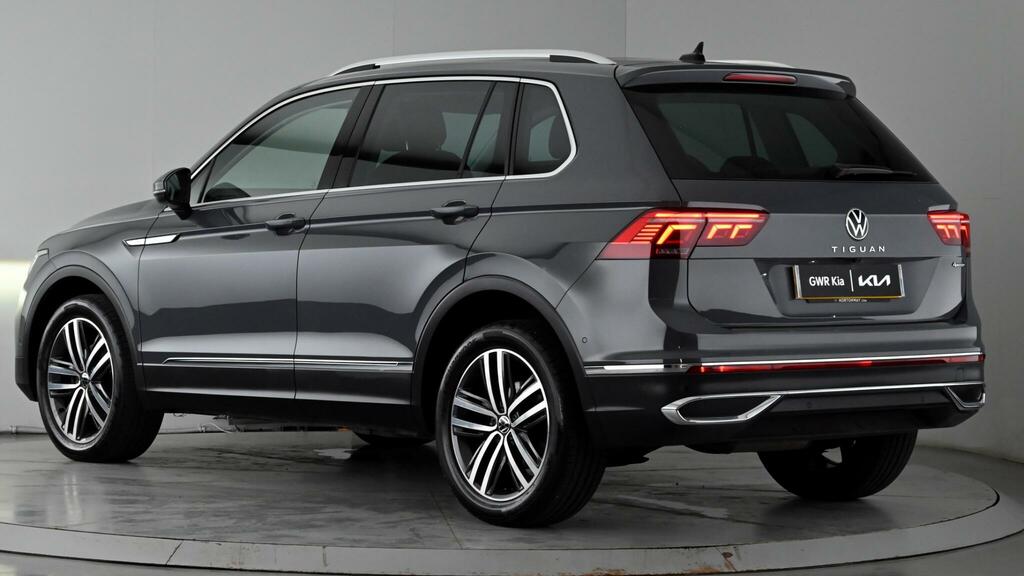 Volkswagen Tiguan 2.0 Tdi Elegance Dsg 4Motion Euro 6 Ss SN21AFL Grey #4