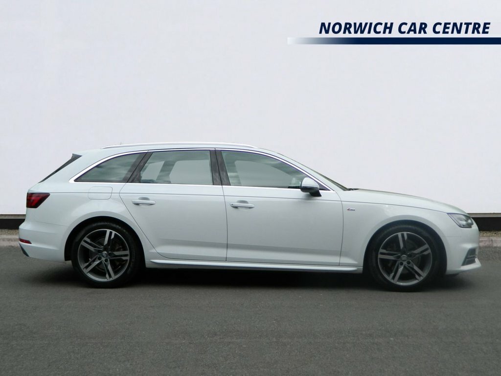 Audi A4 Avant 2L S Line KR18RWN White #2