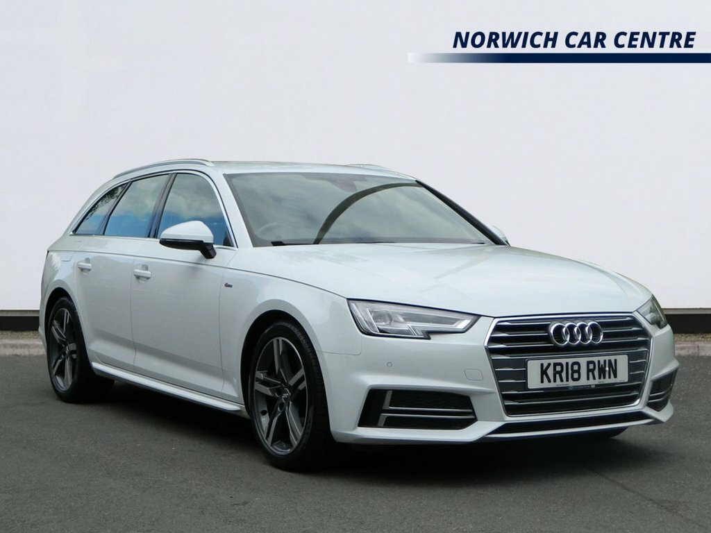Audi A4 Avant 2L S Line White