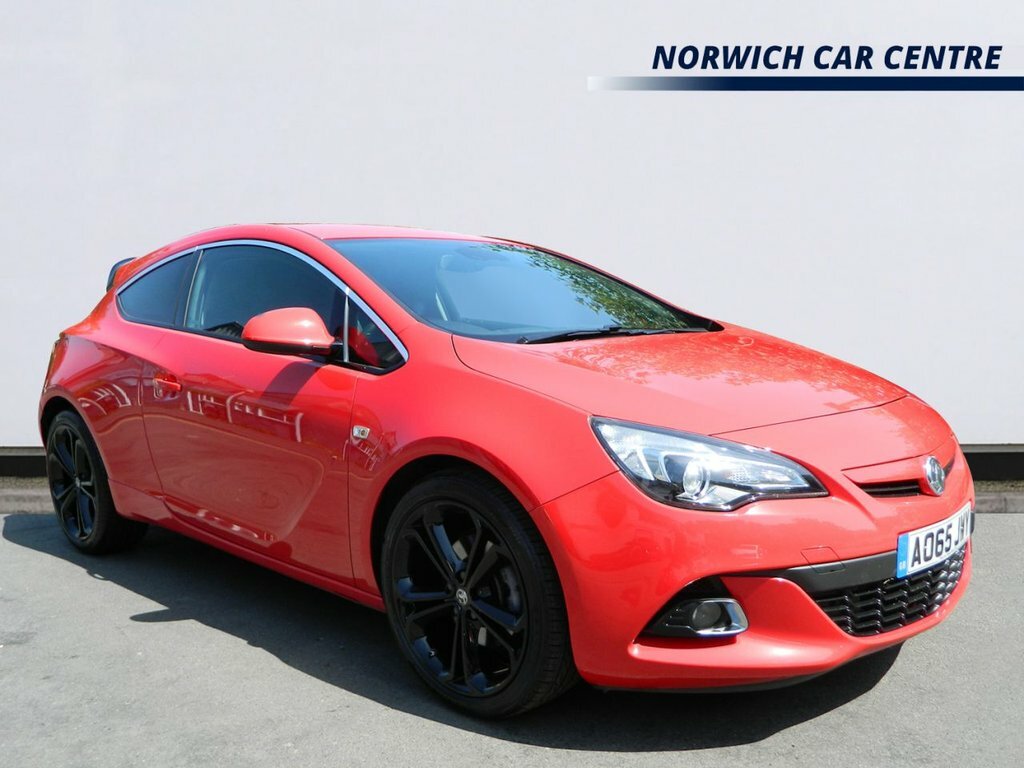 Vauxhall Astra GTC 1.4L Limited Edition Red