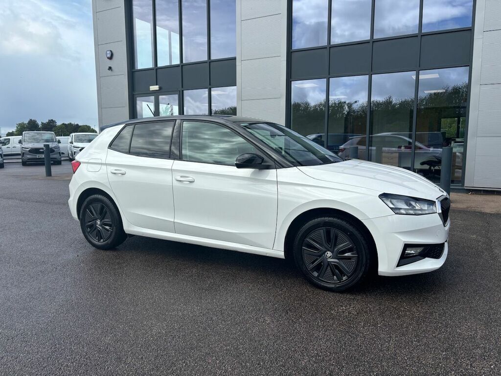 Skoda Fabia 1.0 Tsi Colour Edition AU72WNM White #3