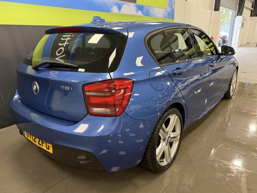 BMW 1 Series 1.6L M Sport Blue #4