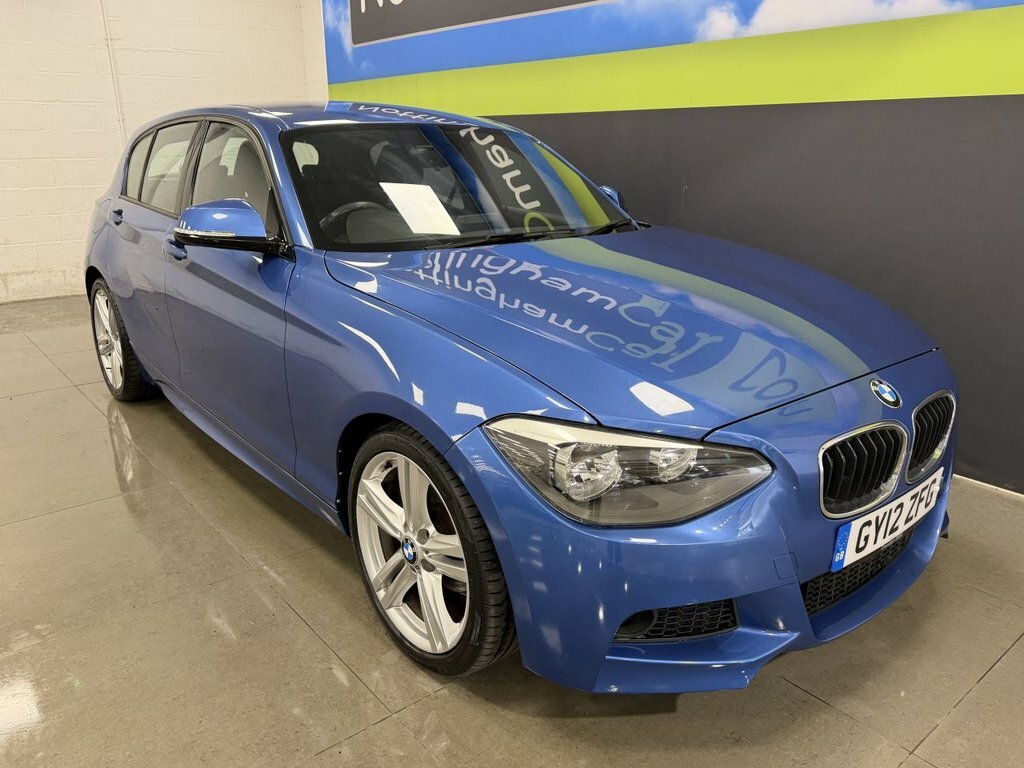 BMW 1 Series 1.6L M Sport Blue #2