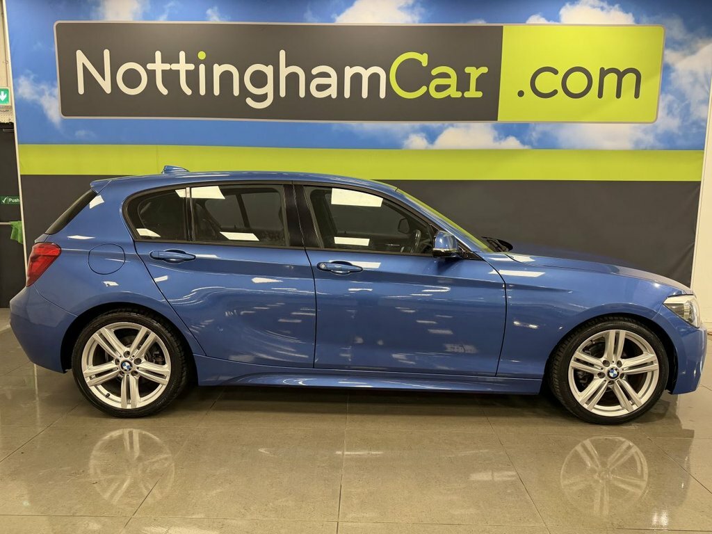 BMW 1 Series 1.6L M Sport Blue #3