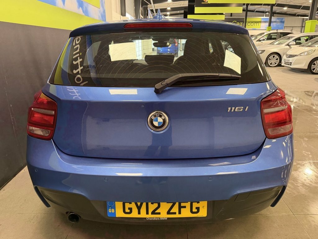 BMW 1 Series 1.6L M Sport Blue #5
