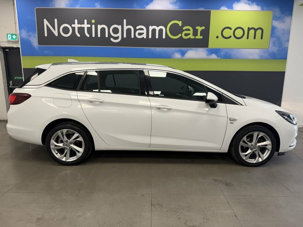 Vauxhall Astra 1.4L Sri Nav FT66AVU White #3