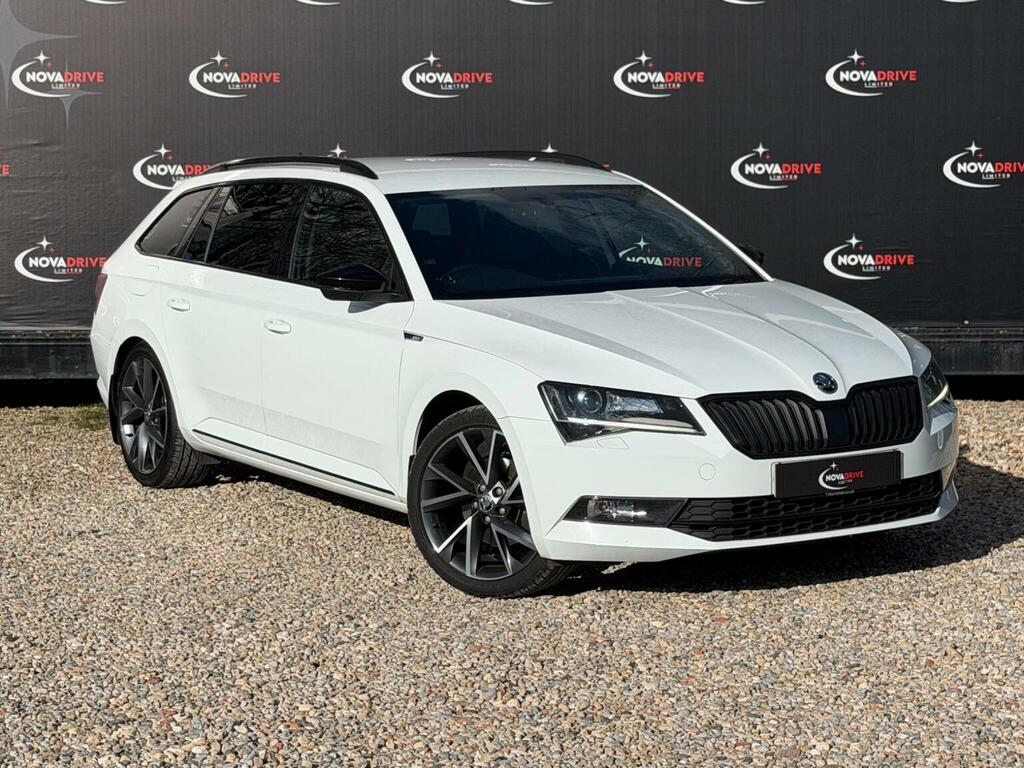 Skoda Superb 2.0 Tdi Sportline Plus Dsg Euro 6 Ss DA68PTZ White #5