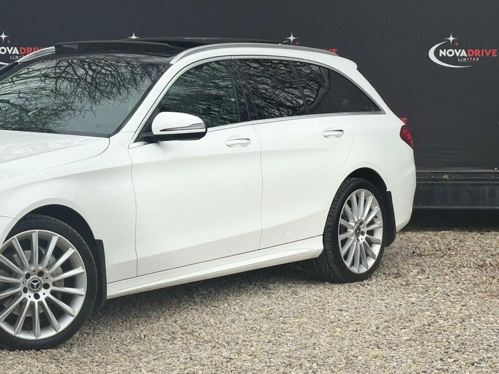 Mercedes-Benz C Class 2.1 C220d Amg Line Premium G-tronic 4Matic Euro YN17UUA White #4
