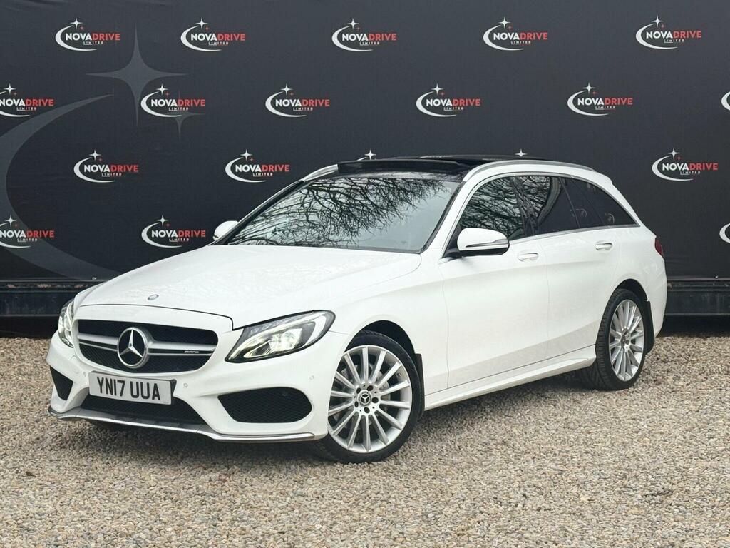 Mercedes-Benz C Class 2.1 C220d Amg Line Premium G-tronic 4Matic Euro White