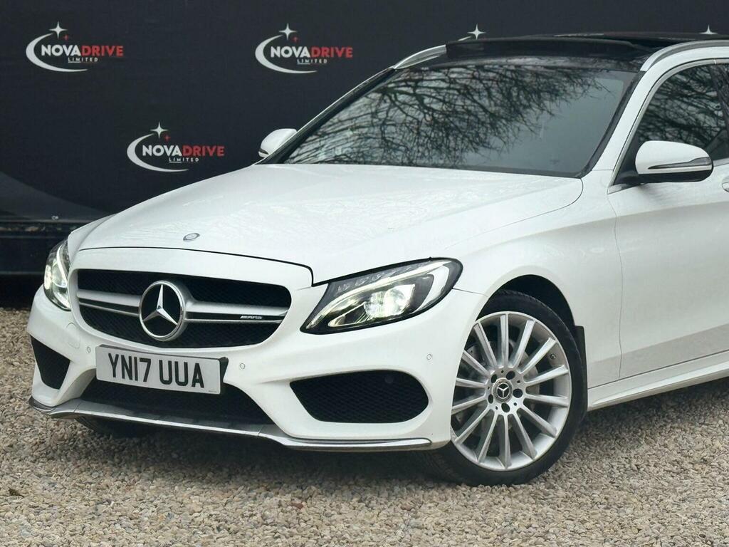 Mercedes-Benz C Class 2.1 C220d Amg Line Premium G-tronic 4Matic Euro YN17UUA White #3