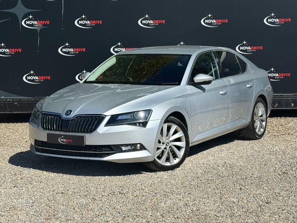 Skoda Superb 2.0 Tdi Se L Executive Dsg Euro 6 Ss OE68ZHB Silver #2