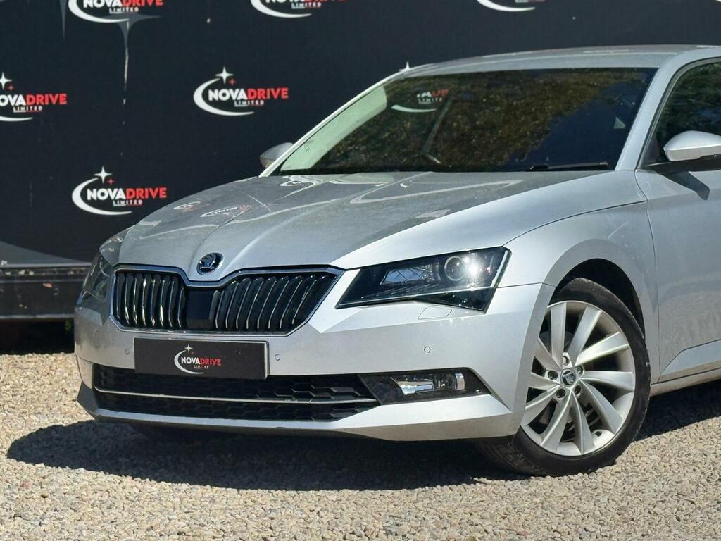 Skoda Superb 2.0 Tdi Se L Executive Dsg Euro 6 Ss OE68ZHB Silver #3