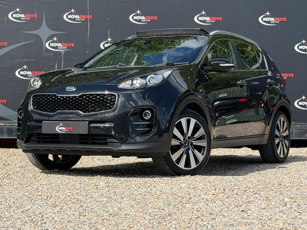 Kia Sportage 2.0 Crdi Kx-4 Awd Euro 6 DY66ZXU Black #2