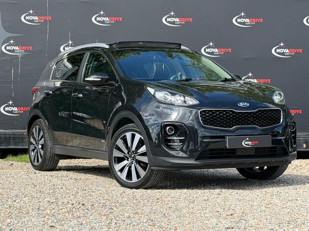 Kia Sportage 2.0 Crdi Kx-4 Awd Euro 6 DY66ZXU Black #6