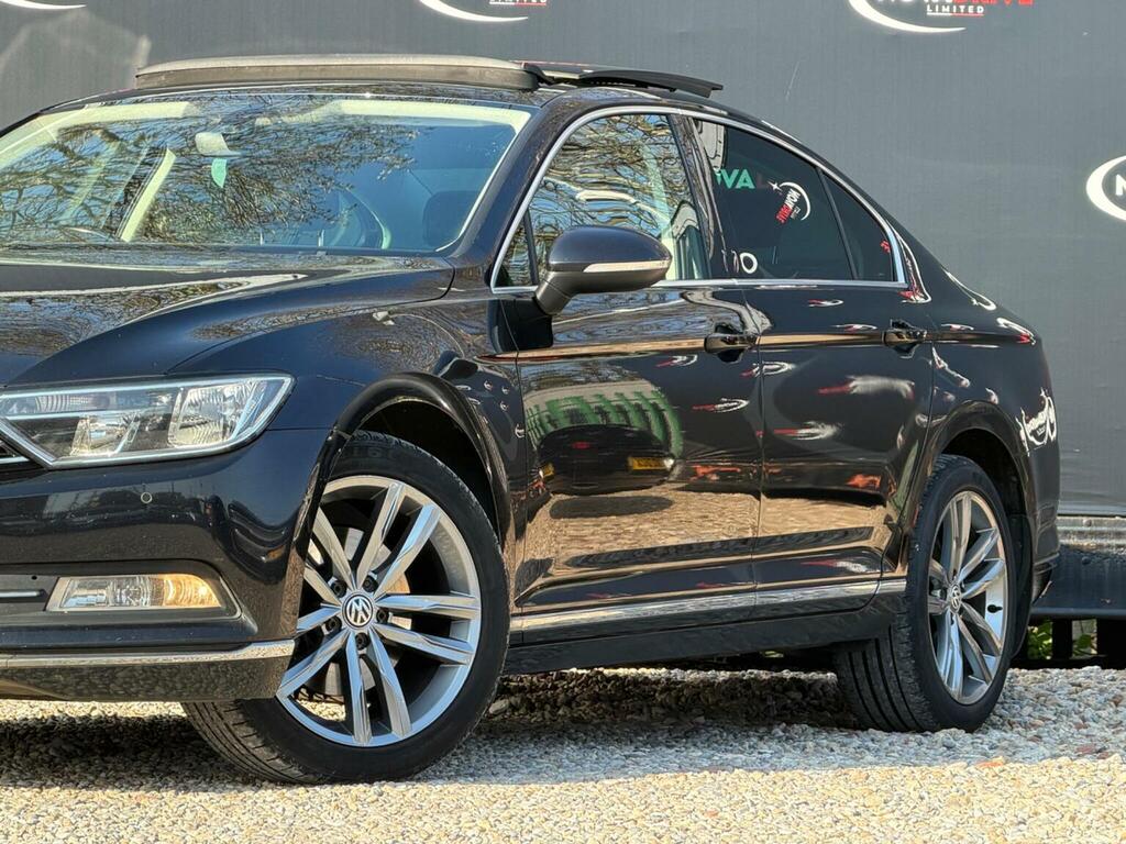 Volkswagen Passat 2.0 Tdi Bluemotion Tech Gt Euro 6 Ss YE17XLA Black #3