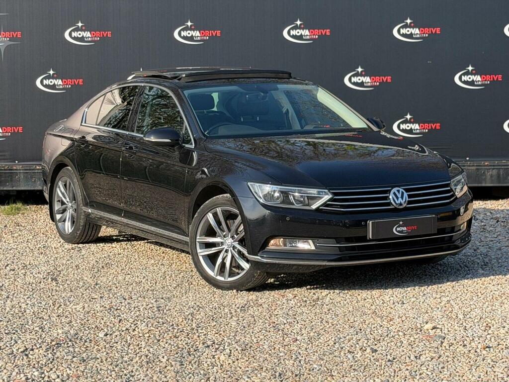 Volkswagen Passat 2.0 Tdi Bluemotion Tech Gt Euro 6 Ss YE17XLA Black #5