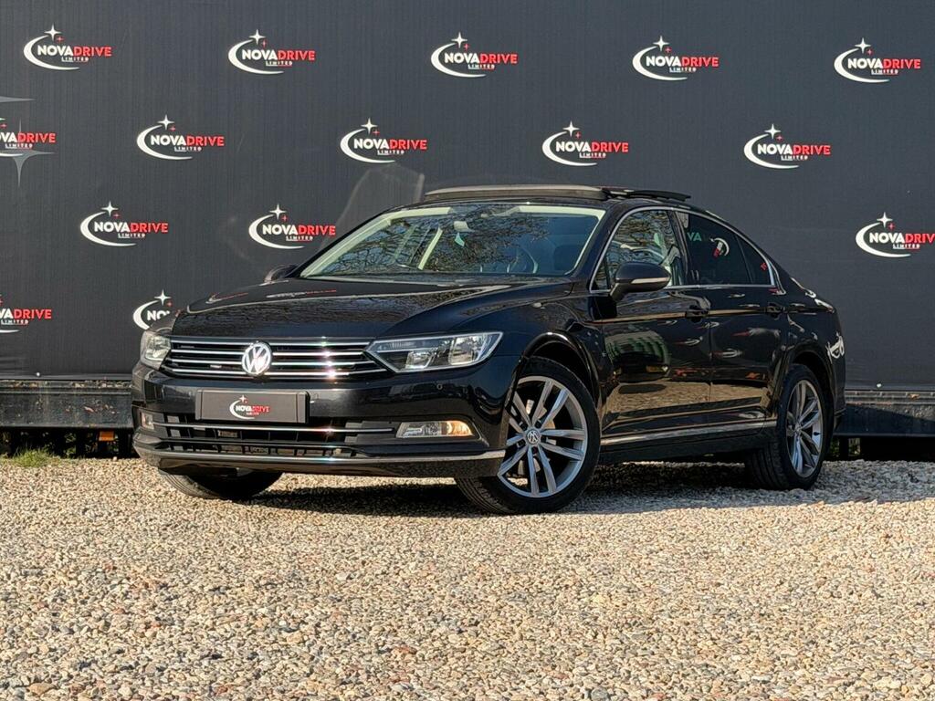 Volkswagen Passat 2.0 Tdi Bluemotion Tech Gt Euro 6 Ss YE17XLA Black #2