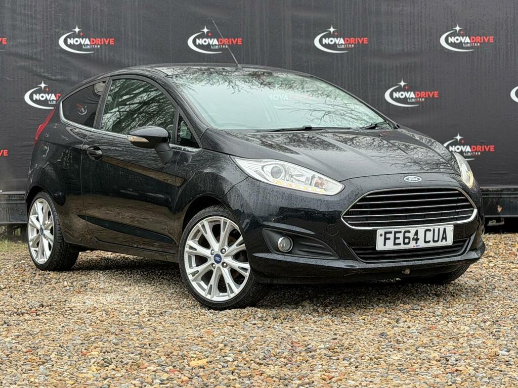 Ford Fiesta 1.0T Ecoboost Titanium X Euro 5 Ss FE64CUA Black #6