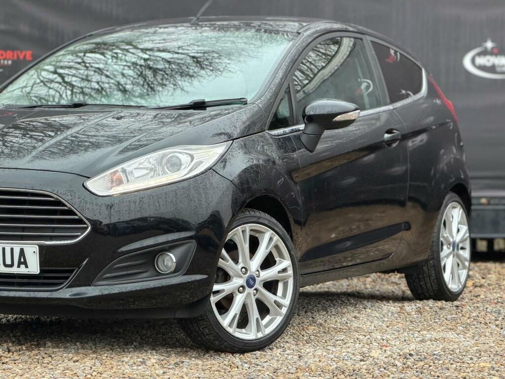 Ford Fiesta 1.0T Ecoboost Titanium X Euro 5 Ss FE64CUA Black #3