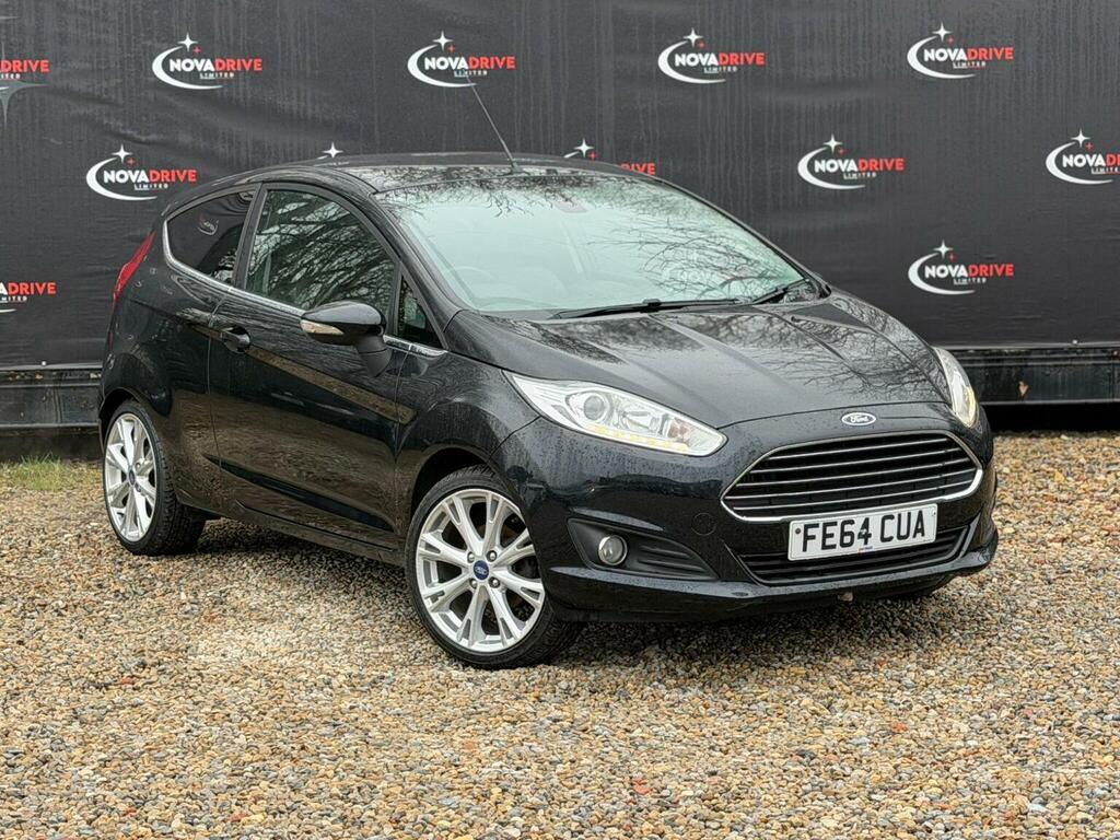 Ford Fiesta 1.0T Ecoboost Titanium X Euro 5 Ss FE64CUA Black #5