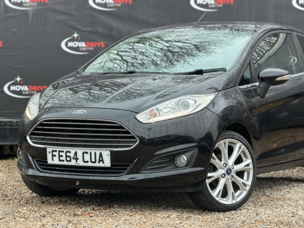 Ford Fiesta 1.0T Ecoboost Titanium X Euro 5 Ss FE64CUA Black #4