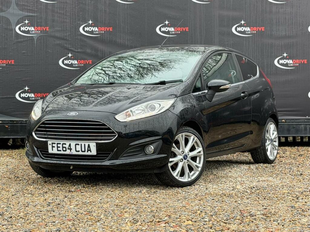 Ford Fiesta 1.0T Ecoboost Titanium X Euro 5 Ss FE64CUA Black #2