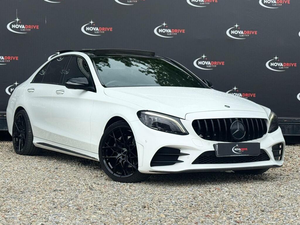 Mercedes-Benz C Class 2.0 C220d Amg Line Premium Plus G-tronic Euro 6 AU19ZGM White #6