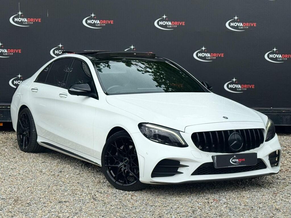 Mercedes-Benz C Class 2.0 C220d Amg Line Premium Plus G-tronic Euro 6 AU19ZGM White #5